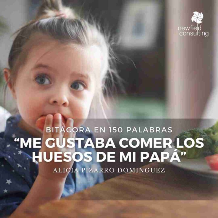 Me gusta comer los huesos de mi papa