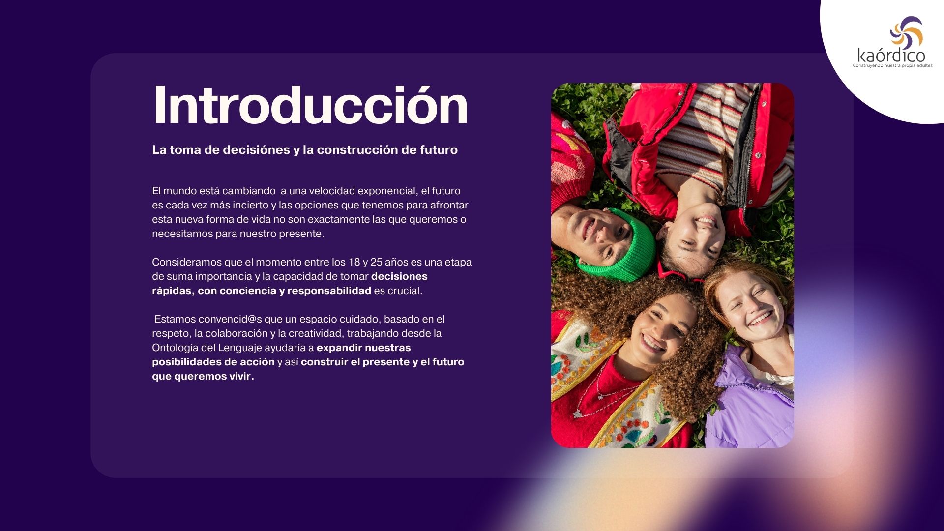 Taller toma de decisiones y construcción de futuro